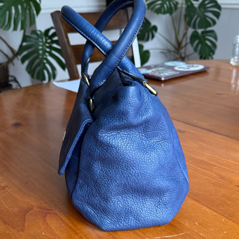 J. Crew Margate Pebble Leather Satchel 77642 - Picture 4 of 8